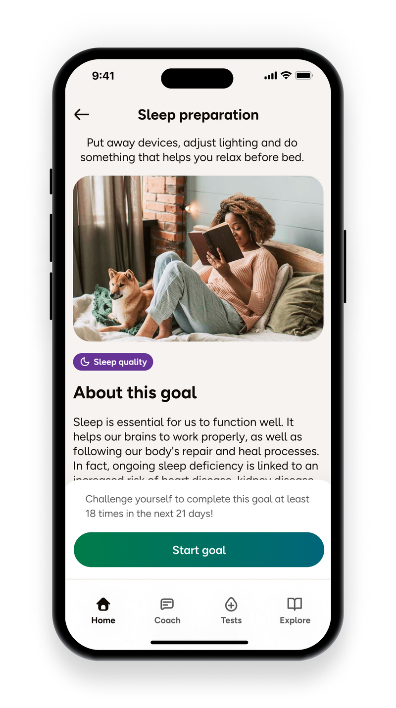 Set goals and track your progress