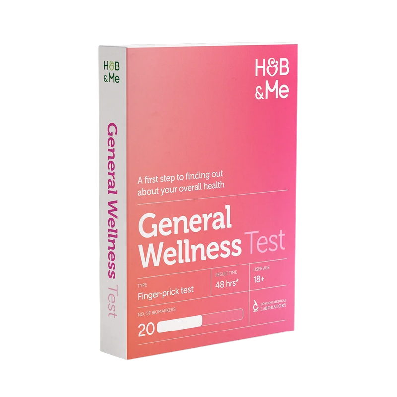 What does a general blood test show?
