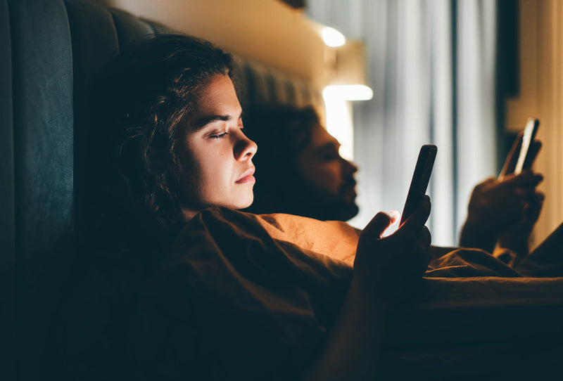What is blue light and how does it affect sleep?